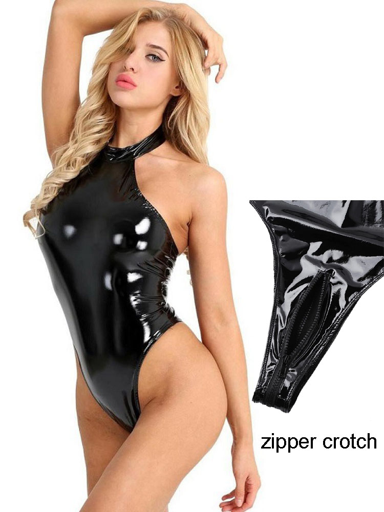 Body Jewelry Waterproof - S-4XL 홀터넥 백 레스 수영복 반짝
