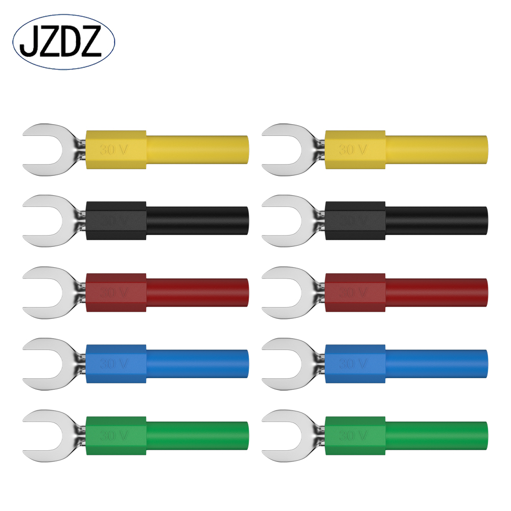 Body Jewelry 4 U - JZDZ 10PCS 6MM 절연 포크 스페이드