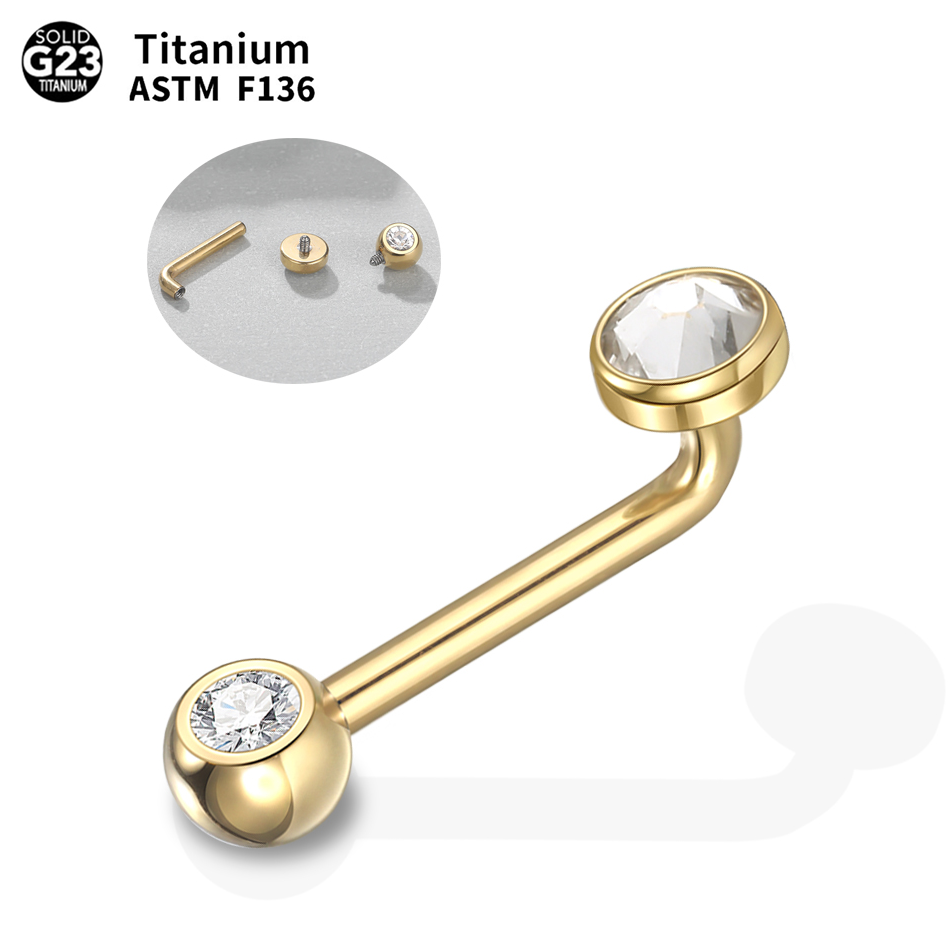 Body Jewelry Vch - 임플란트 등급 티타늄 크리스티나 버티컬 후드