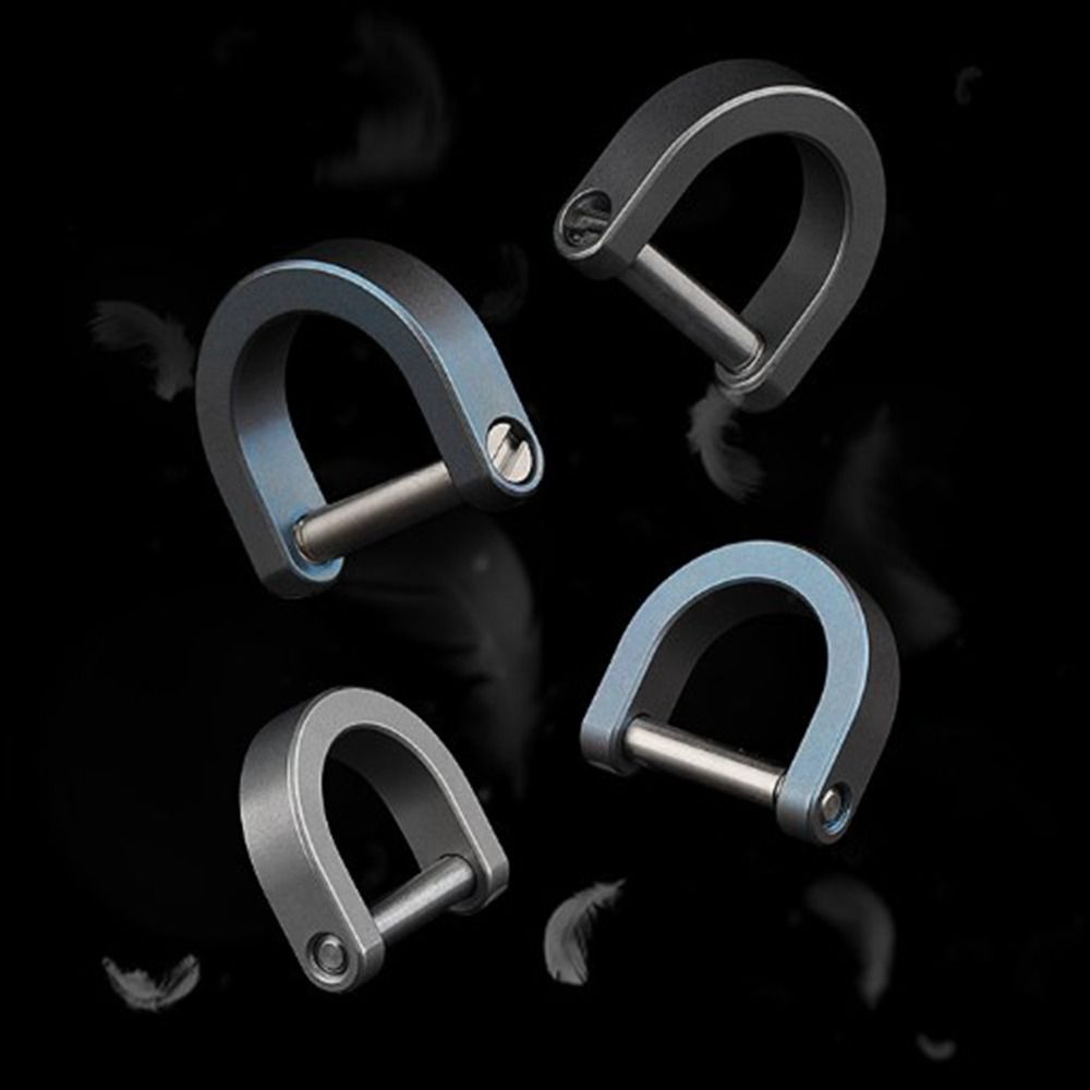 Body Jewelry Titanium - 티타늄 합금 아웃도어 팔찌 버클 말굽