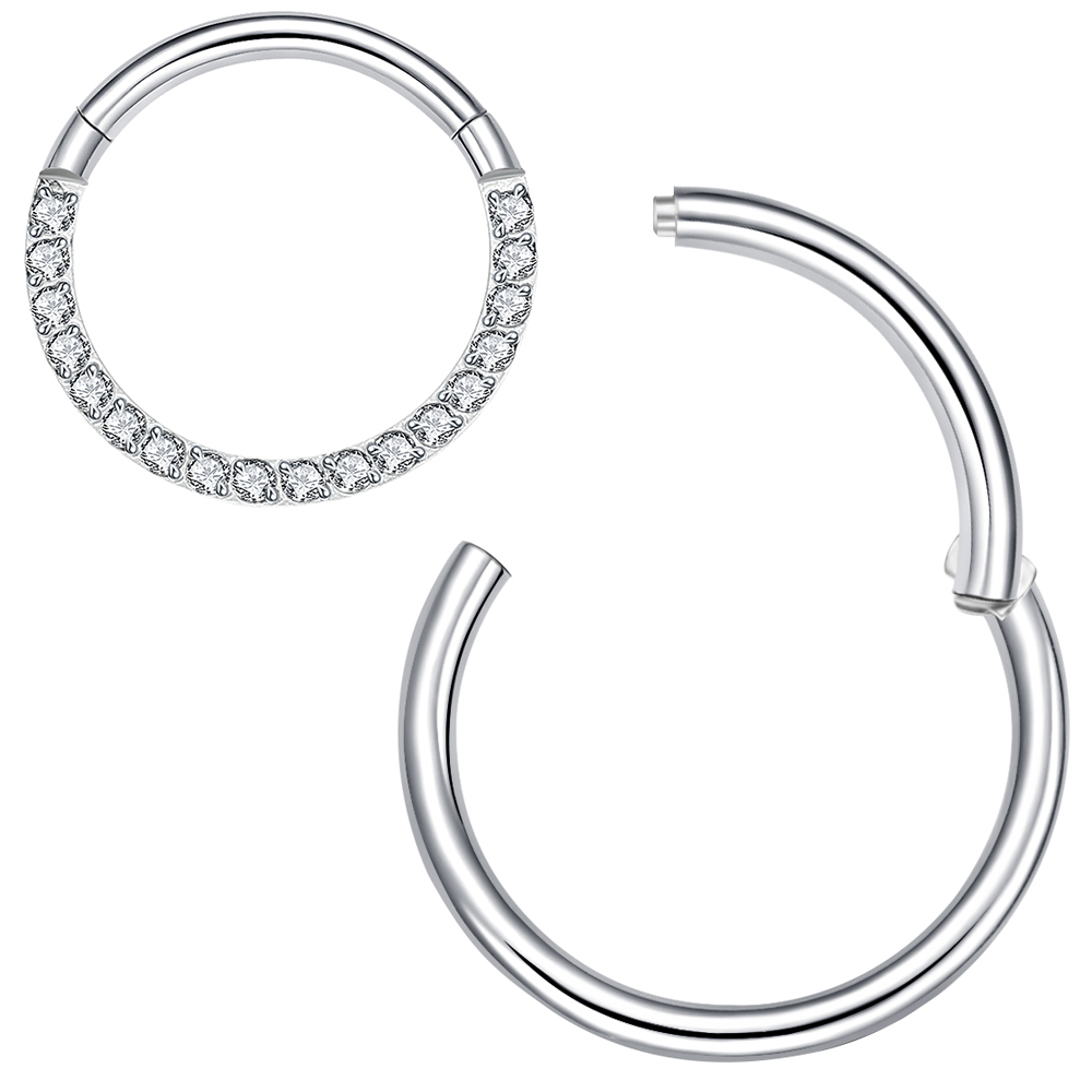 Rook Curved Barbell - 1PCS Septum Hoop Daith 피어싱 쥬얼리