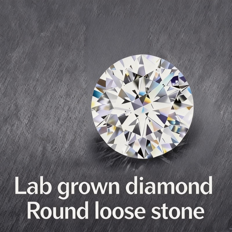 Body Jewelry Vch - 루즈 라운드 랩 그로운 다이아몬드 0.8mm~4.0mm