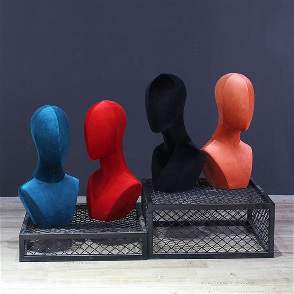 화려한 벨벳 헤드폼 소품, 가짜 머리 마네킹, 바디 쥬 - Body Jewelry Store 리뷰 및 가격