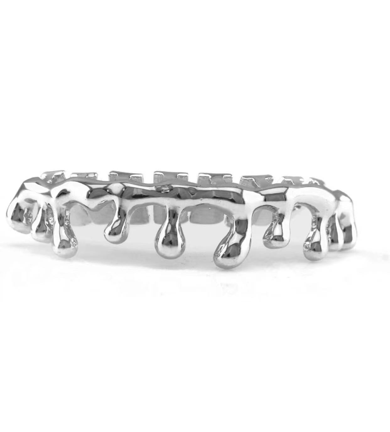 유럽과 미국에서 인기 있는 물방울 모양 하악 힙합 6개 - Body Jewelry Europe 리뷰 및 가격