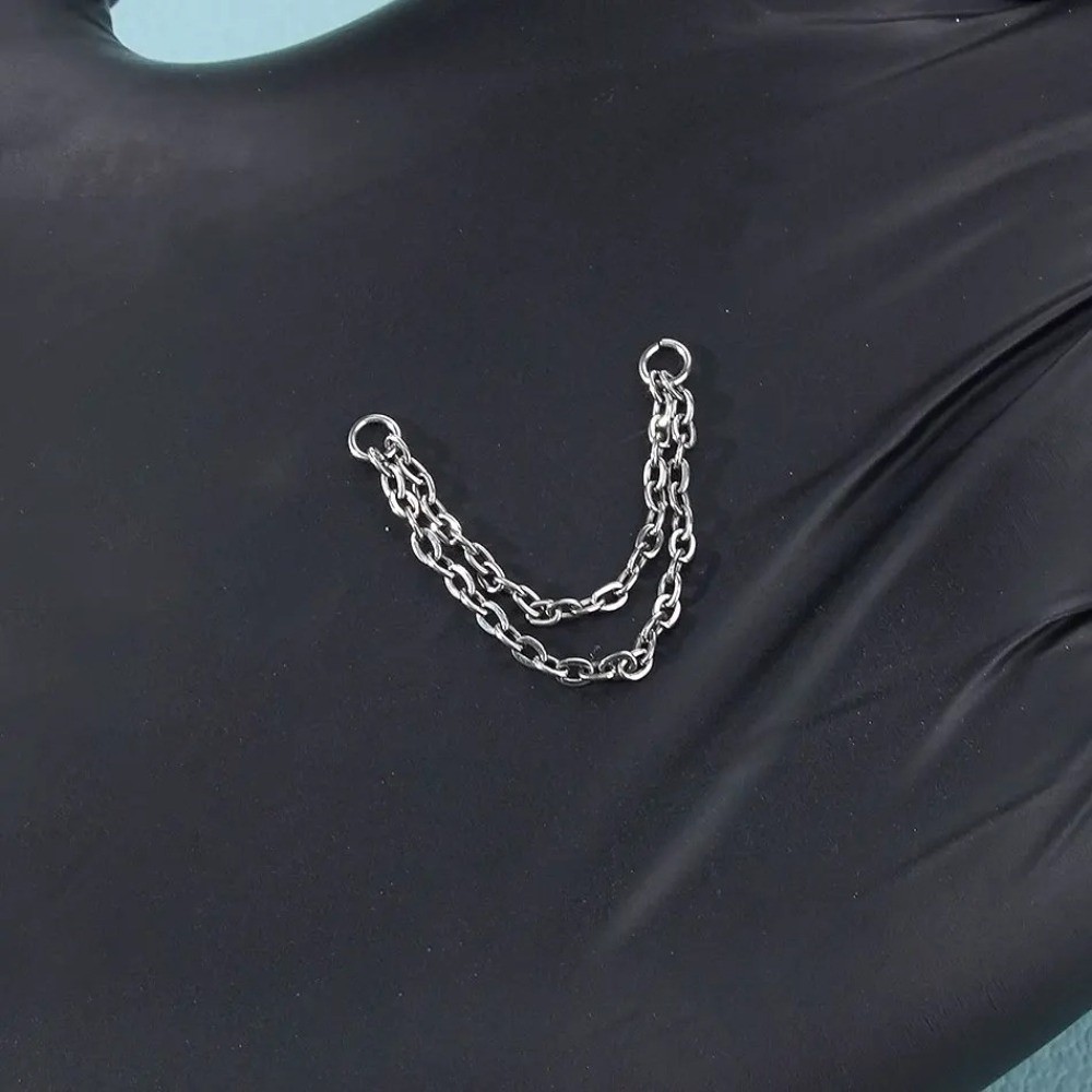 티타늄 코 체인 3중 체인 더블 체인 코구멍 체인 DI - Body Jewelry Titanium 리뷰 및 가격
