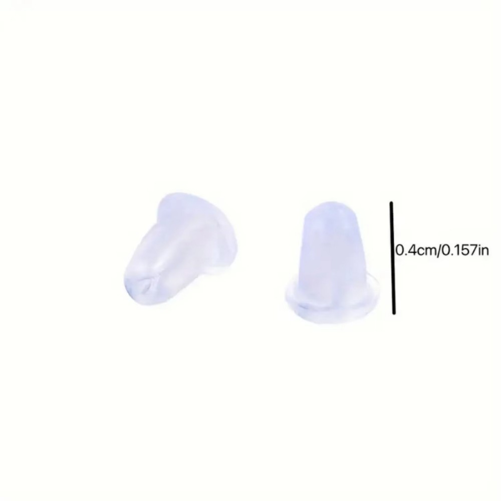 100 개/몫 귀걸이 쥬얼리 액세서리 총알 플라스틱 귀 - Body Jewelry Store 리뷰 및 가격