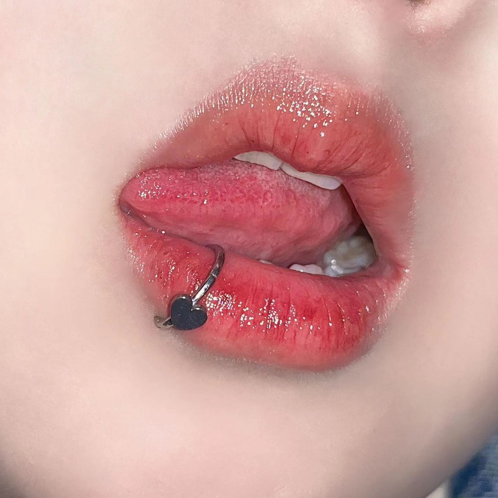 크로스 러브 펜타그램 심리스 서클 클로즈드 루프 립 링 - Body Jewelry Europe 리뷰 및 가격