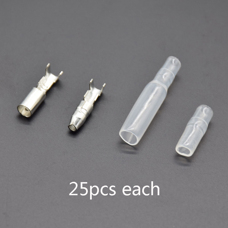 100pcs/25set 자동차 자동 오토바이 총알 터미 - Body Jewelry 4 U 리뷰 및 가격