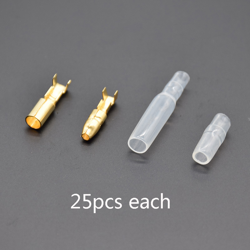 100pcs/25set 자동차 자동 오토바이 총알 터미 - Body Jewelry 4 U 리뷰 및 가격
