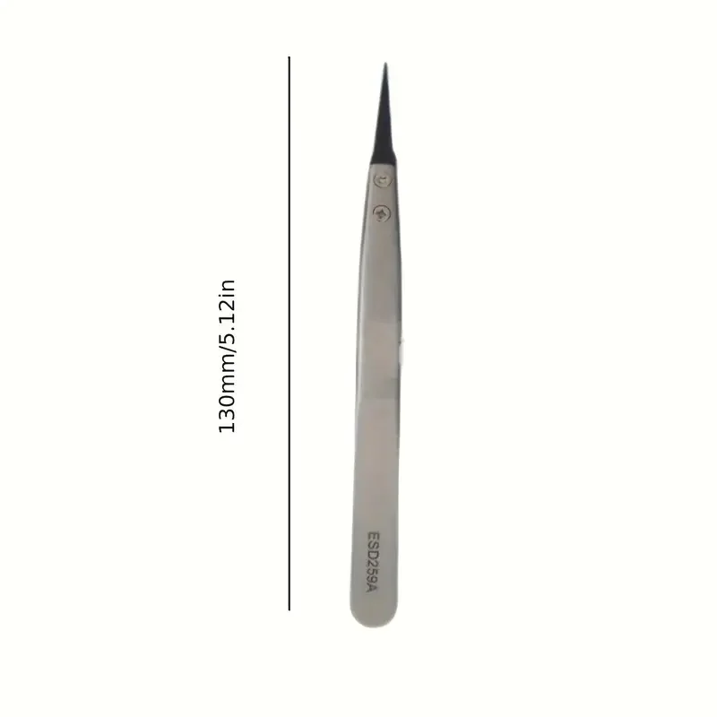 정전기 방지 정밀 핀셋, 금속 본체, 긁힘 방지 플라스 - Body Jewelry Repair 리뷰 및 가격