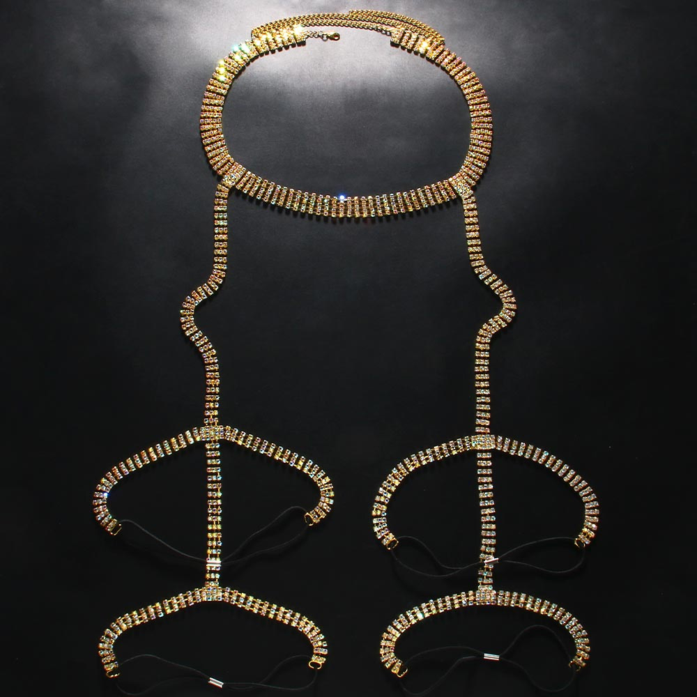 Stonefans 라인석 허벅지 가터 체인 비키니 허리 - Body Jewelry Thigh Chain 리뷰 및 가격