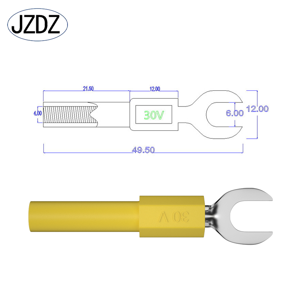 JZDZ 10PCS 6MM 절연 포크 스페이드 U 형  - Body Jewelry 4 U 리뷰 및 가격