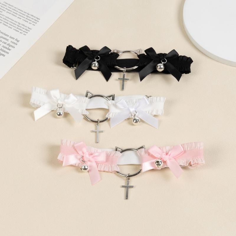 1피스 롤플레잉 레그 링 펑크 레이스 나비 매듭 고양이 - Body Jewelry Thigh Chain 리뷰 및 가격