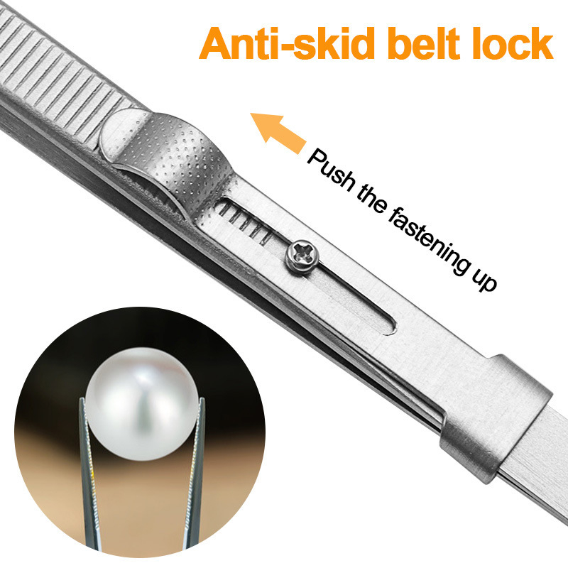 조정 가능한 자체 클램핑 핀셋 보석 제작 도구 슬라이드 - Body Jewelry Tool 리뷰 및 가격
