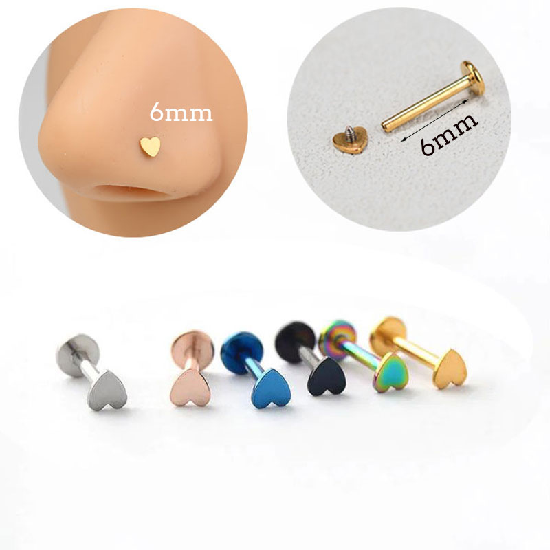 16G 피어싱 티타늄 스틸 내부 스레드 Labret 플 - Flat Back Labret Stud 리뷰 및 가격