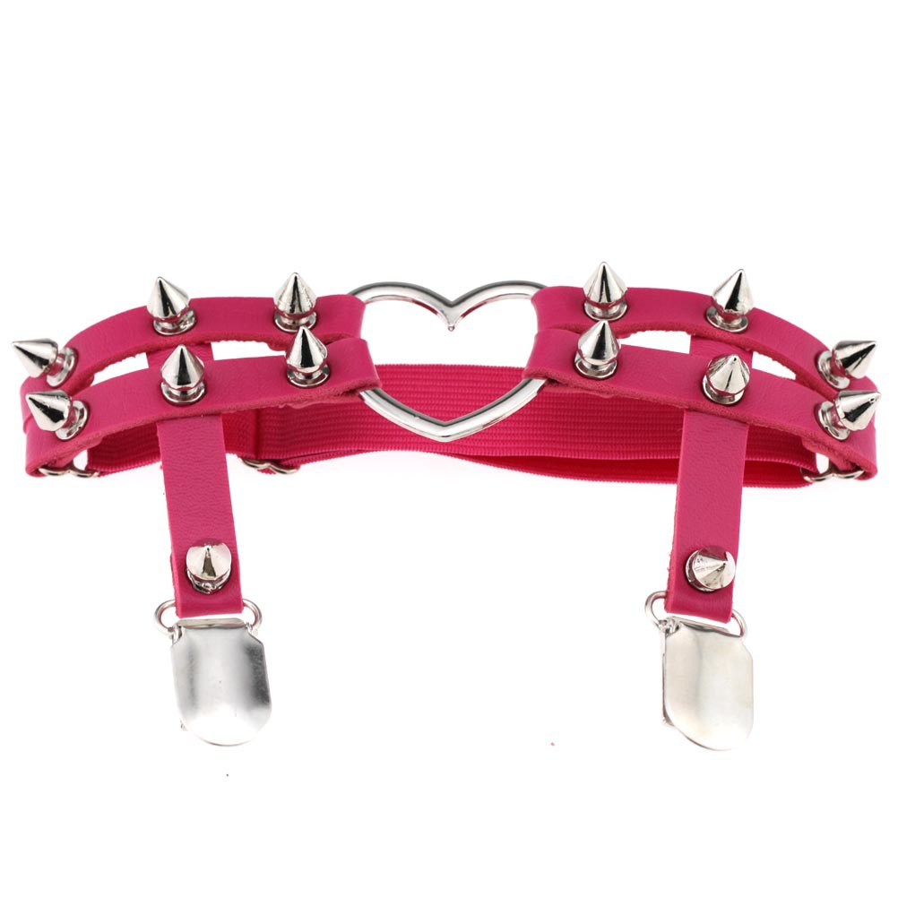 DIEZI 펑크 고스 PU 가죽 탄성 가터 벨트 다리  - Body Jewelry Thigh Chain 리뷰 및 가격