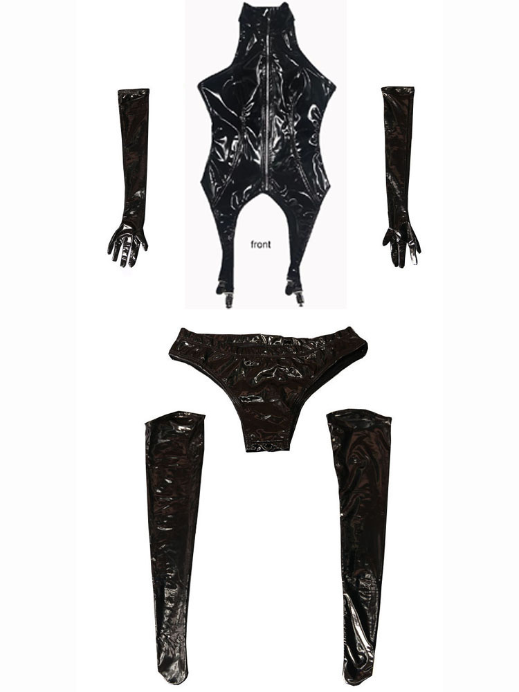 젖은 모양 PVC 캣수트 샤이니 PU 가죽 코스프레 의 - Body Jewelry Waterproof 리뷰 및 가격