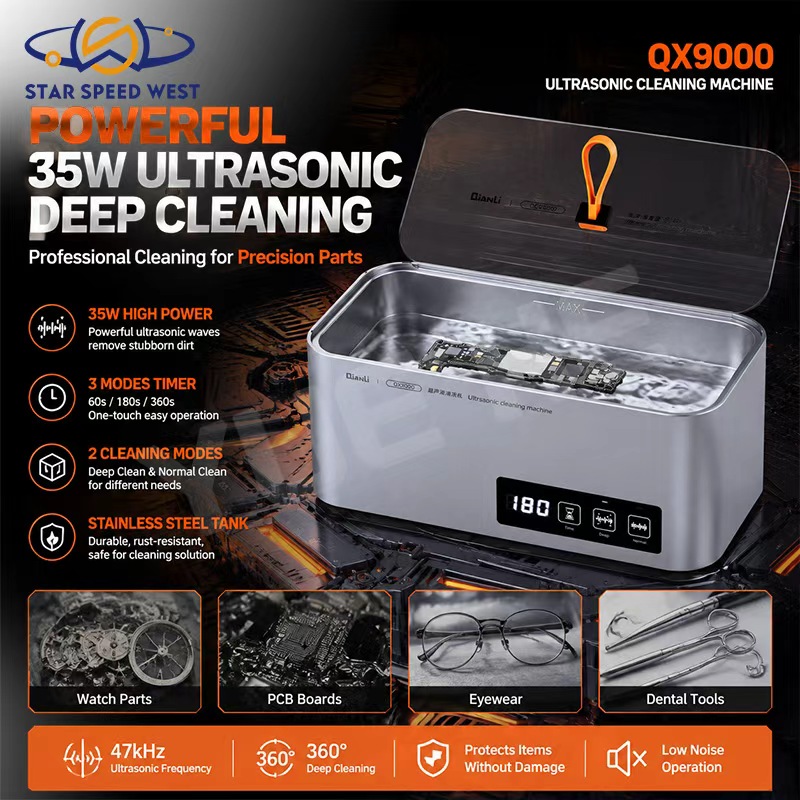 QIANLI QX9000 초음파 세척기 35W 47kH - Body Jewelry Repair 리뷰 및 가격