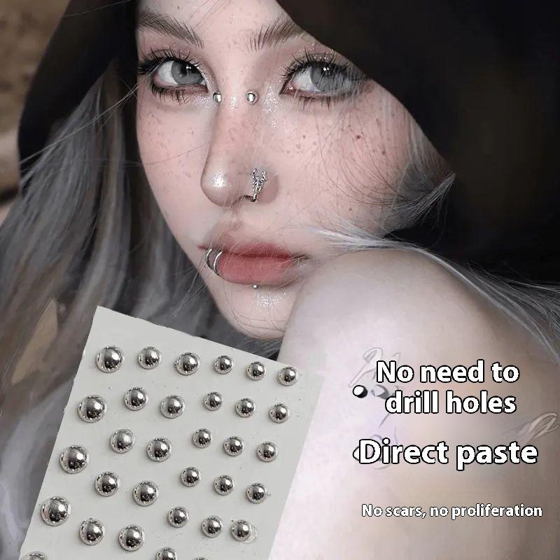 321pcs 비 피어싱 립 스터드 스티커 Selfadh - Body Jewelry Waterproof 리뷰 및 가격