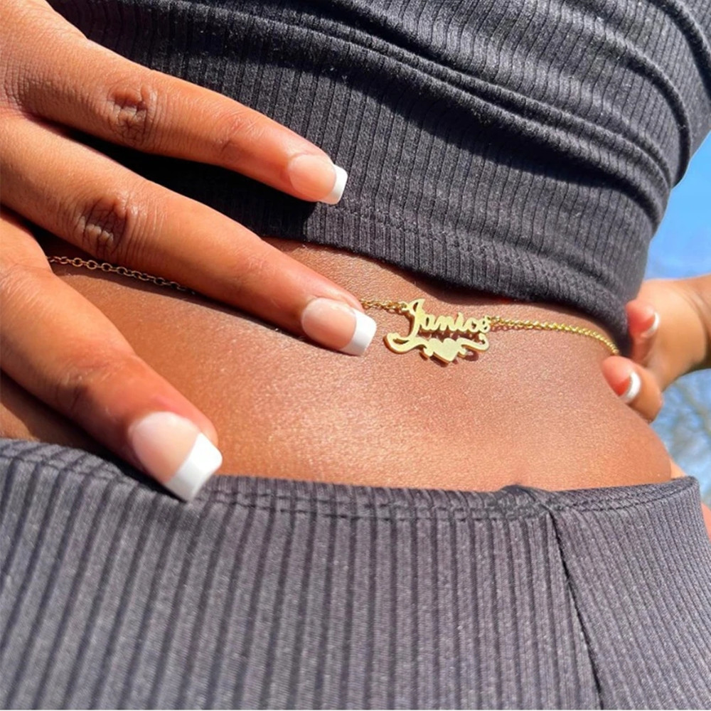 여성용 섹시한 바디 참 쥬얼리, 해변 밸리 체인, 맞춤 - Body Jewelry Names 리뷰 및 가격