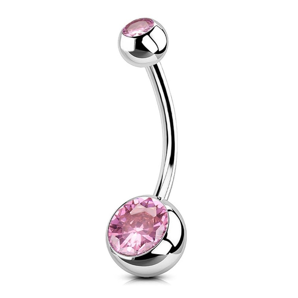 고품질 티타늄 소재 배꼽 링 곡선형 디자인 배꼽 피어싱 - Body Jewelry Titanium 리뷰 및 가격