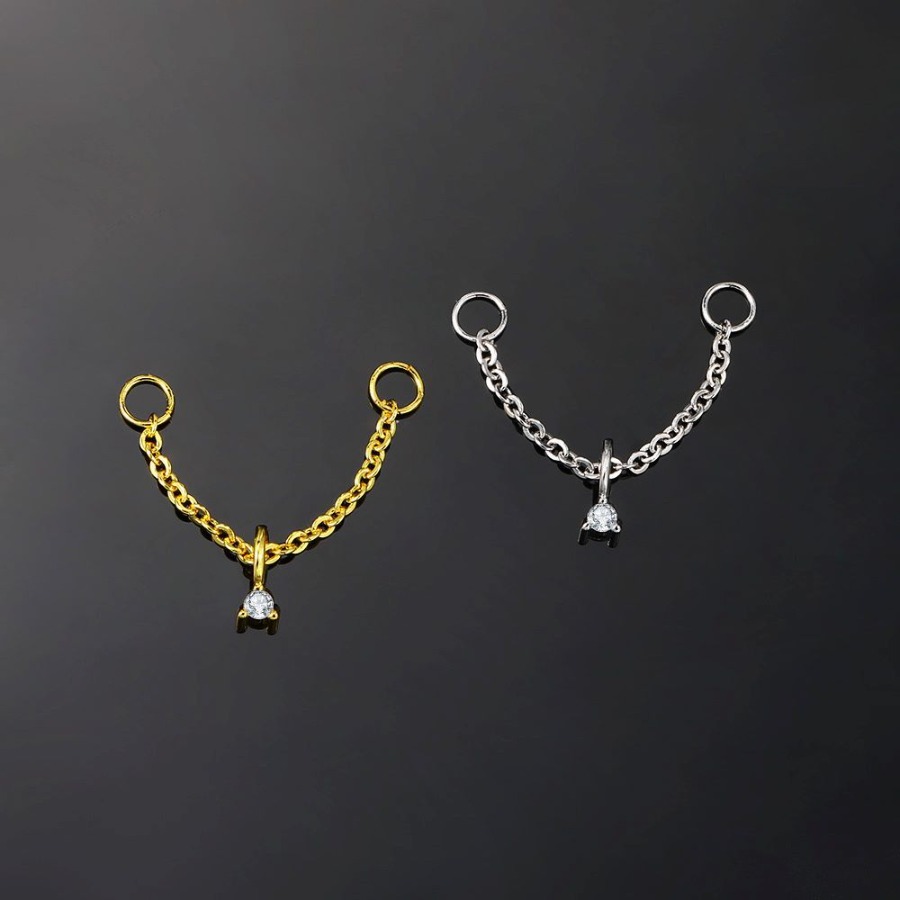 유럽과 미국에서 인기 있는 여성용 시즐 본 스터드 지르 - Body Jewelry Europe 리뷰 및 가격