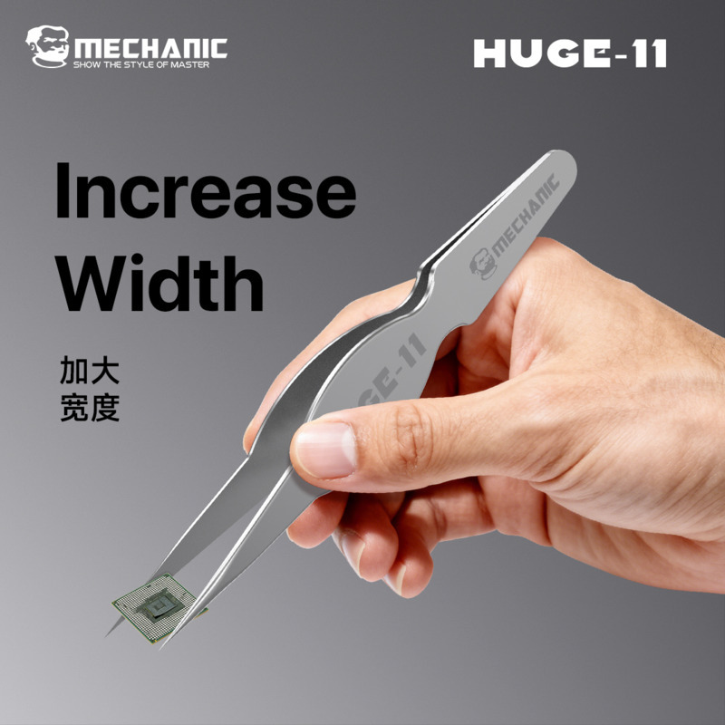 MECHANIC HUGE-11 비자성 핀셋, 넓은 몸체 - Body Jewelry Repair 리뷰 및 가격