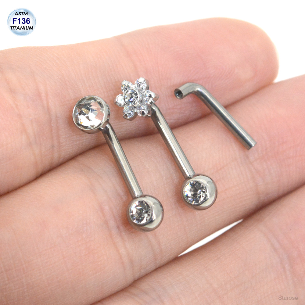 Starose 임플란트 등급 ASTM F136 티타늄  - Body Jewelry Vch 리뷰 및 가격