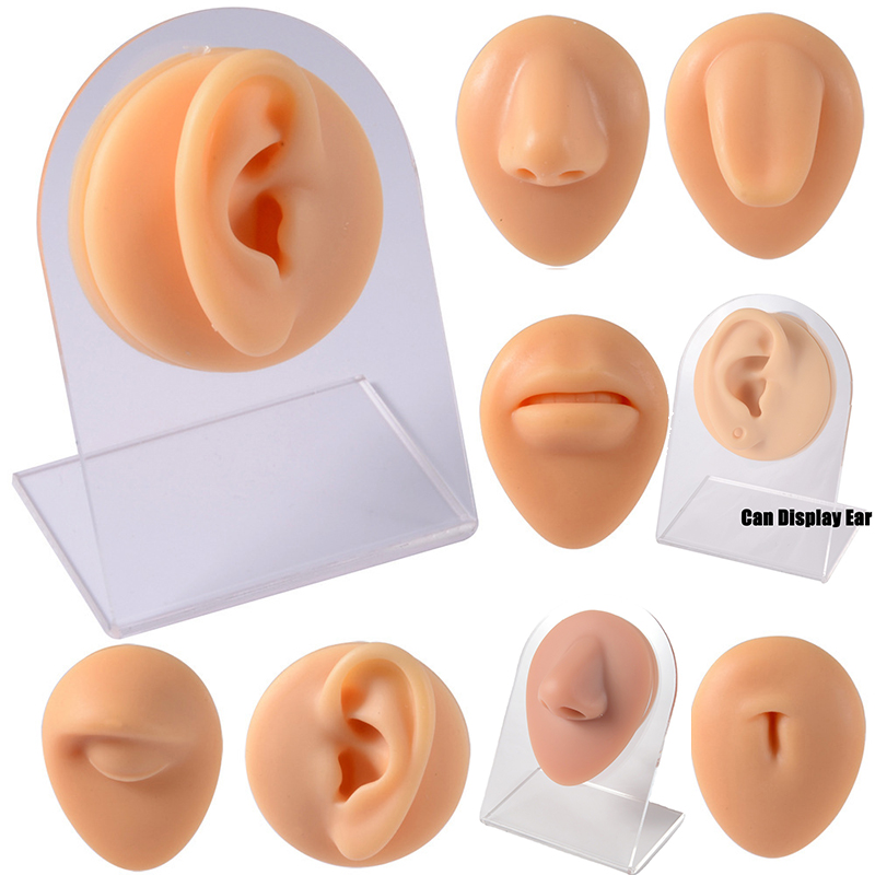 1PC 소프트 실리콘 시뮬레이션 1:1 귀 코 배꼽 젖 - Body Jewelry Tool 리뷰 및 가격