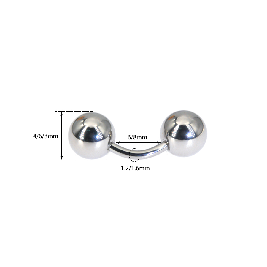 수술 스틸 곡선 바벨 크리스티나 버티컬 후드 피어싱,  - Body Jewelry Vch 리뷰 및 가격