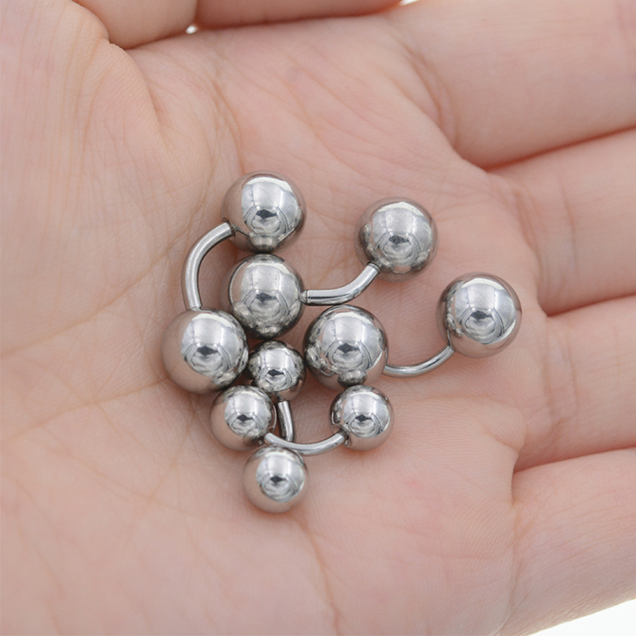 수술 스틸 곡선 바벨 크리스티나 버티컬 후드 피어싱,  - Body Jewelry Vch 리뷰 및 가격