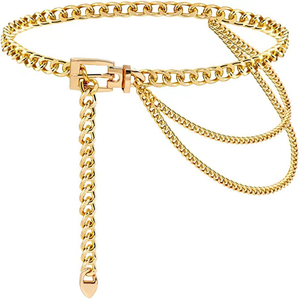펑크 허리 체인 금속 벨트 계층화 된 바디 체인 하네스 - Body Jewelry By The Chain Gang 리뷰 및 가격