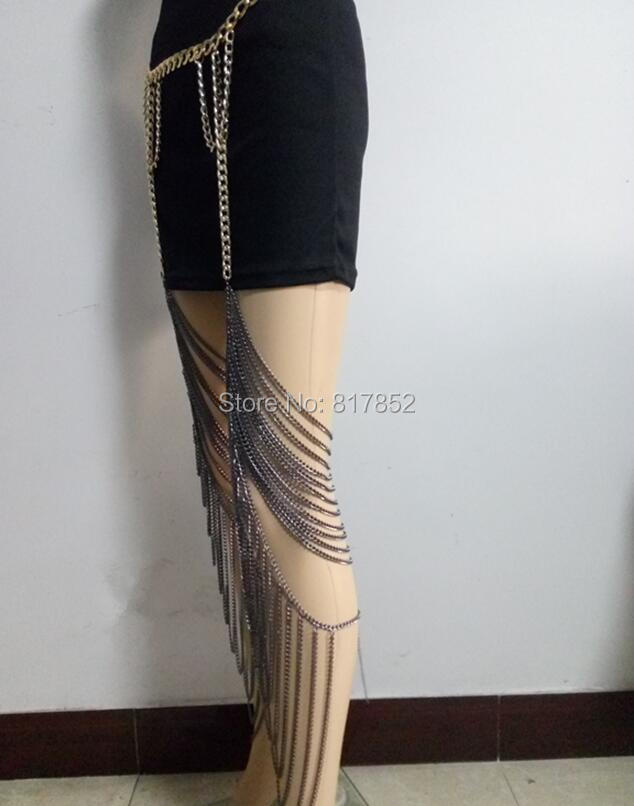패션 WRB89 여성 골드 컬러 체인, 섹시한 레이어  - Body Jewelry Thigh Chain 리뷰 및 가격